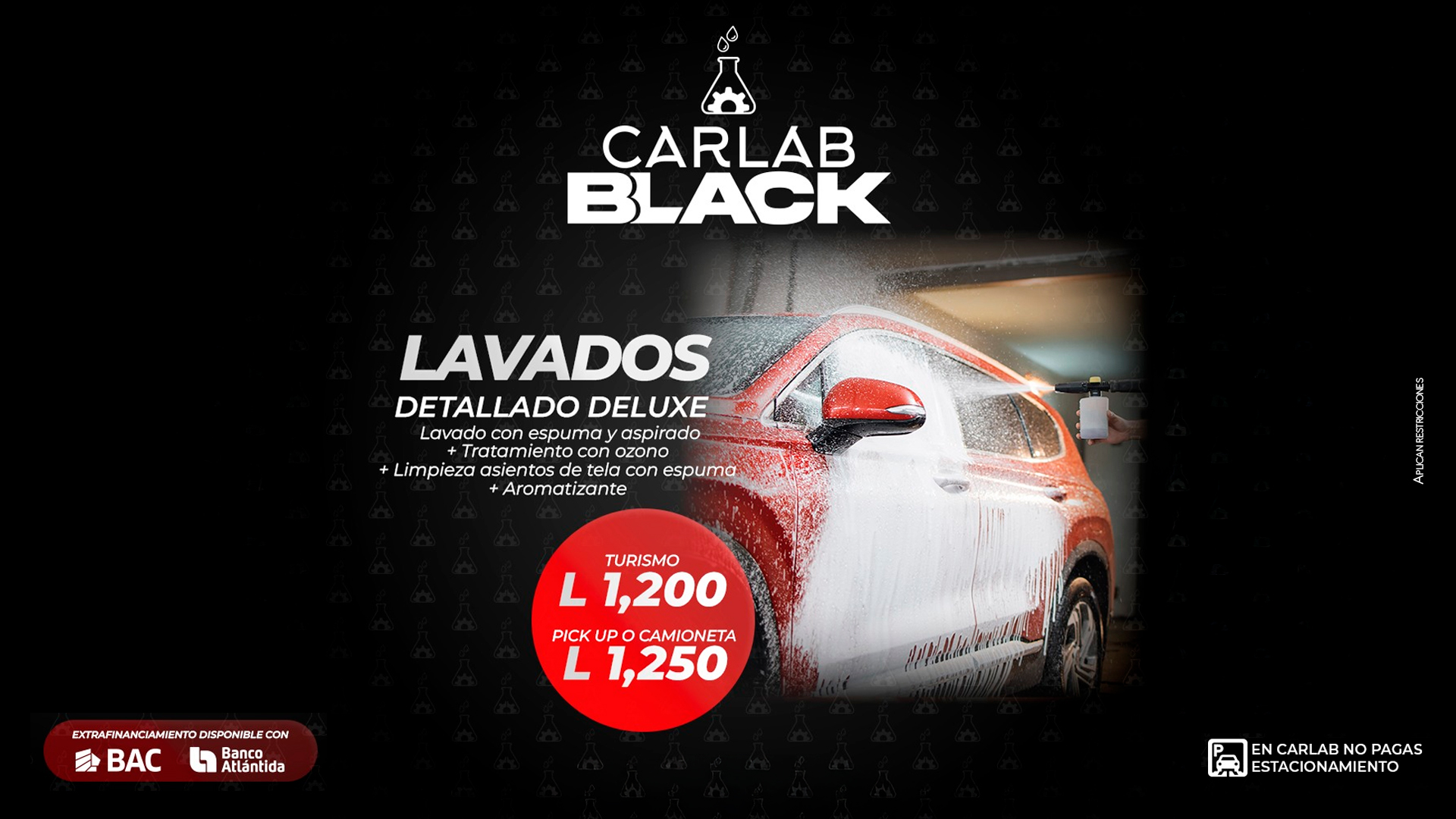 4. Promo lavados deluxe