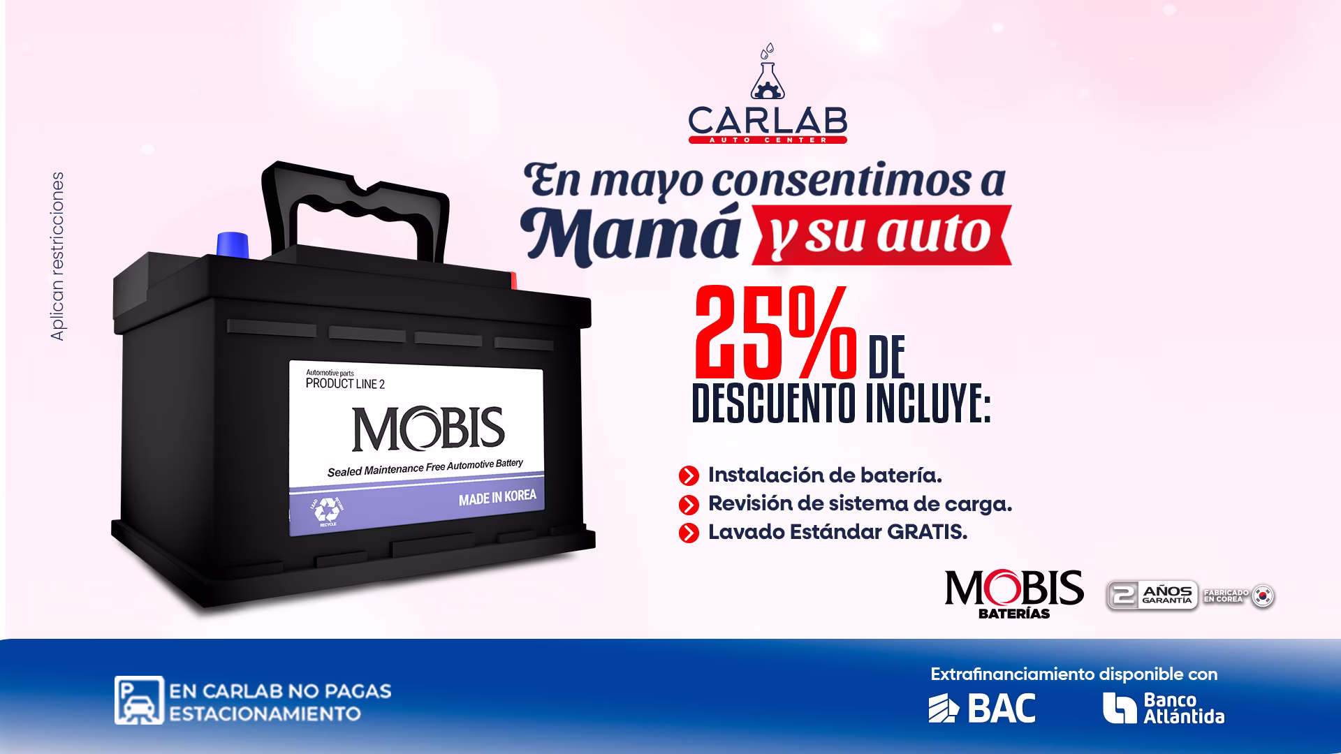 BATERÍAS MOBIS