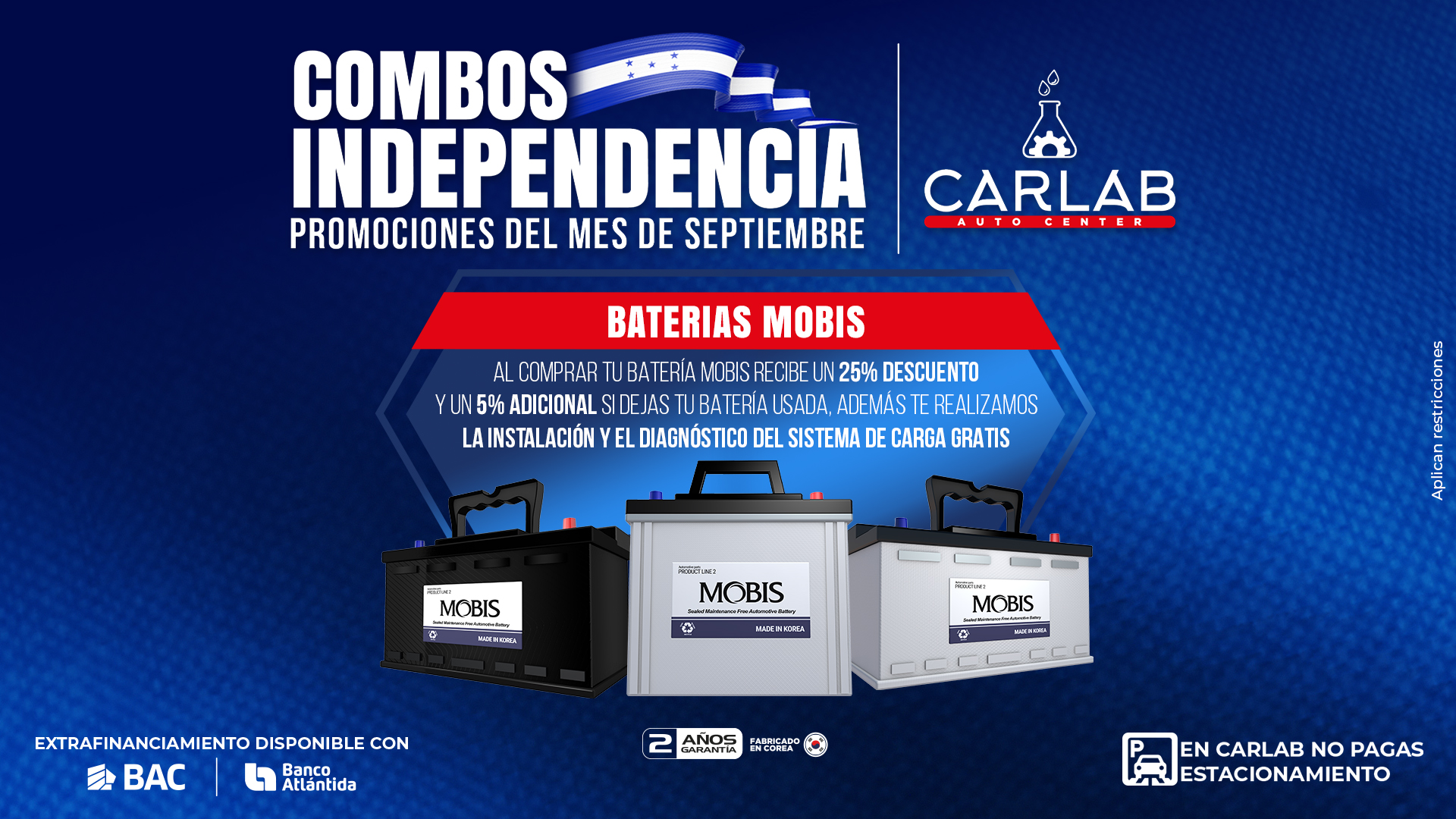 PROMO BATERÍAS