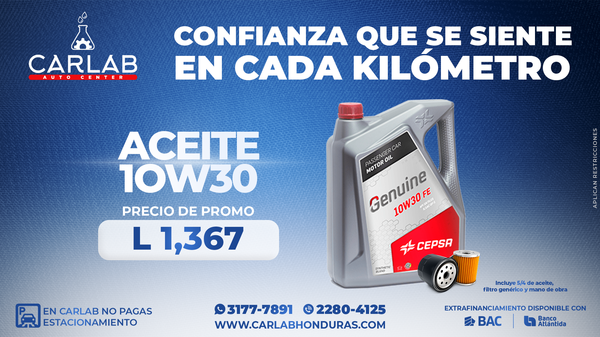 ACEITE 10W30