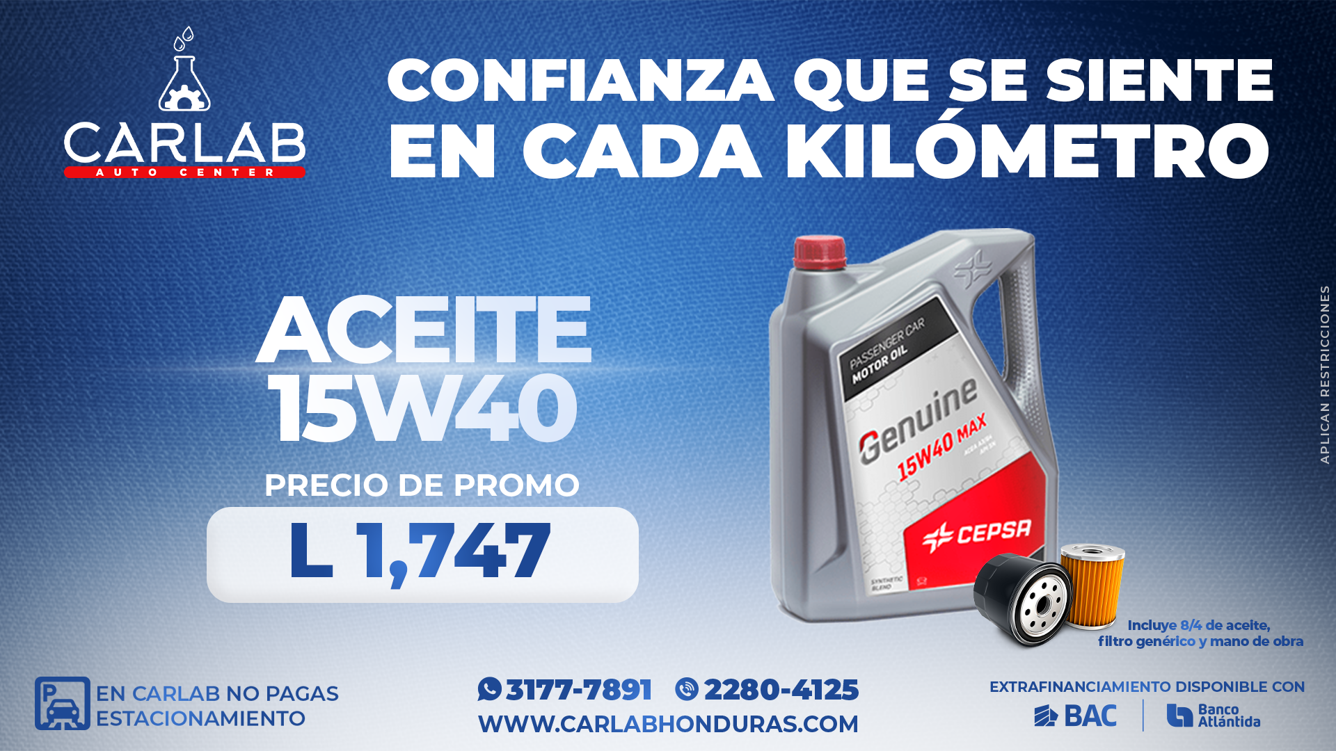 ACEITE 15W40