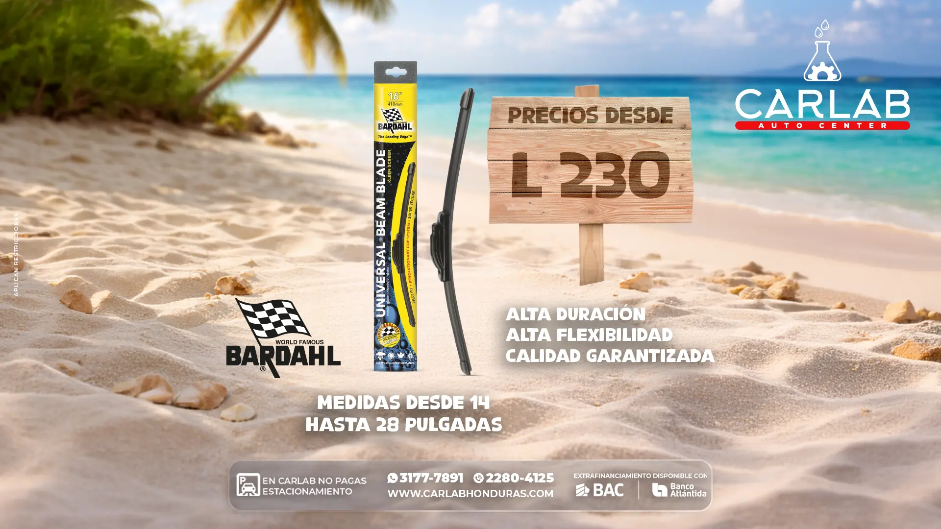 Escobillas Bardahl