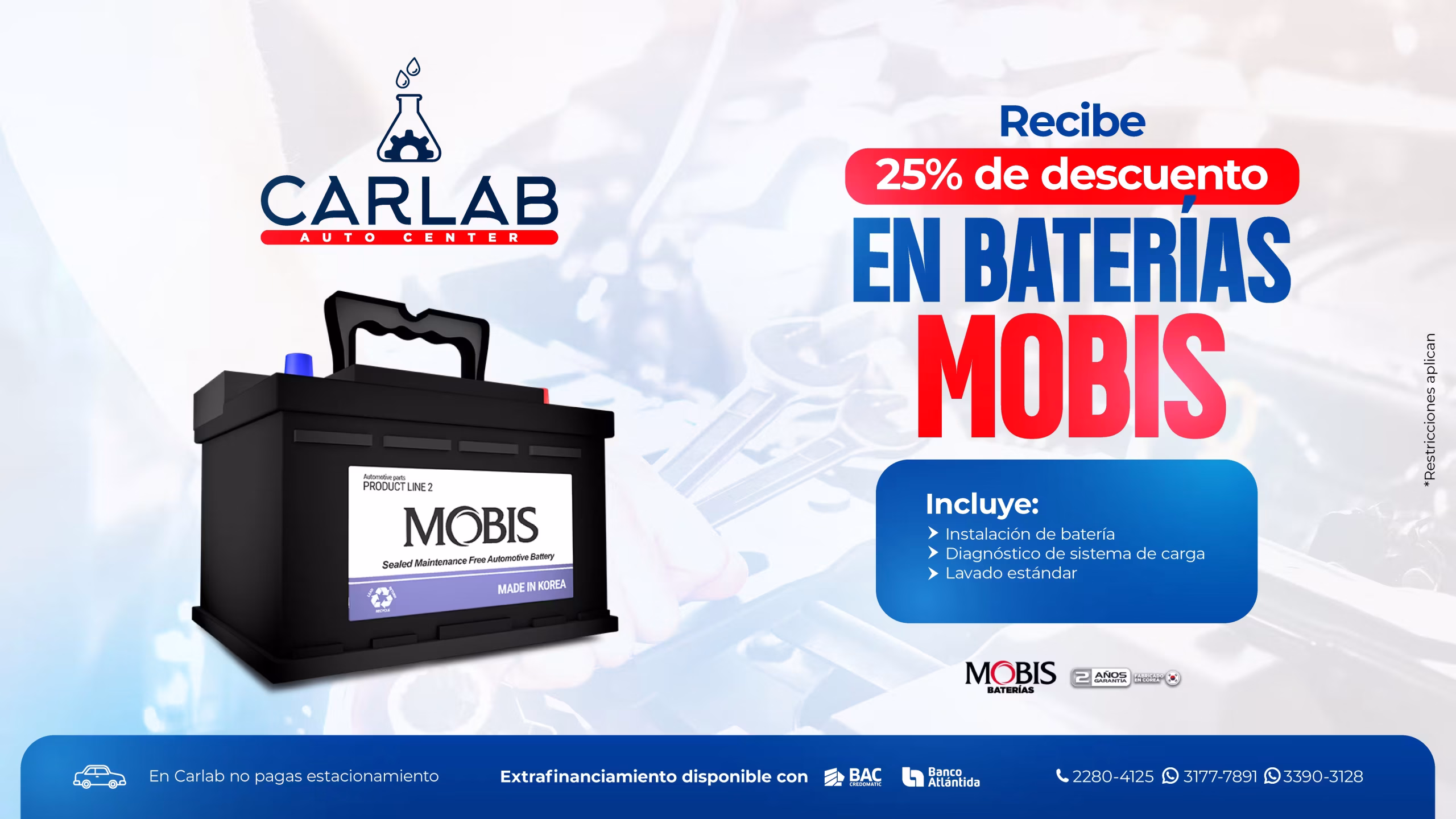 Baterías Mobis