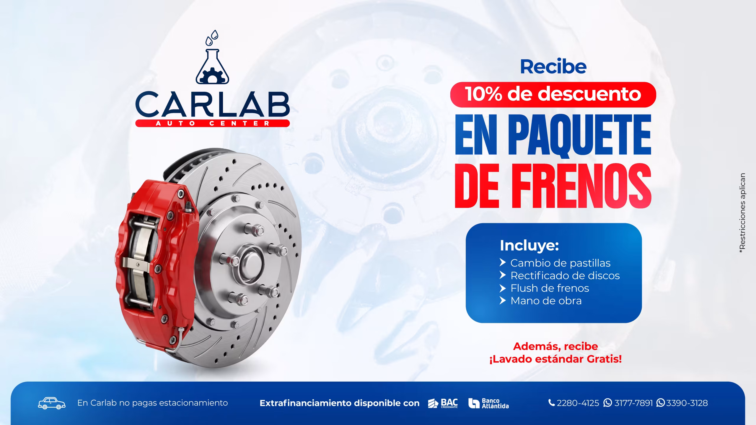 Paquete de frenos